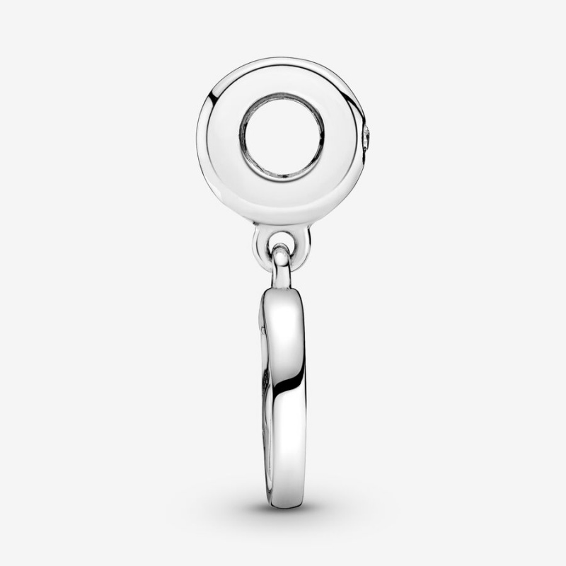 Pandora Spinning Forever & Always Soulmate Dangle Charm mit Anhänger Silber | 0723145-ZQ